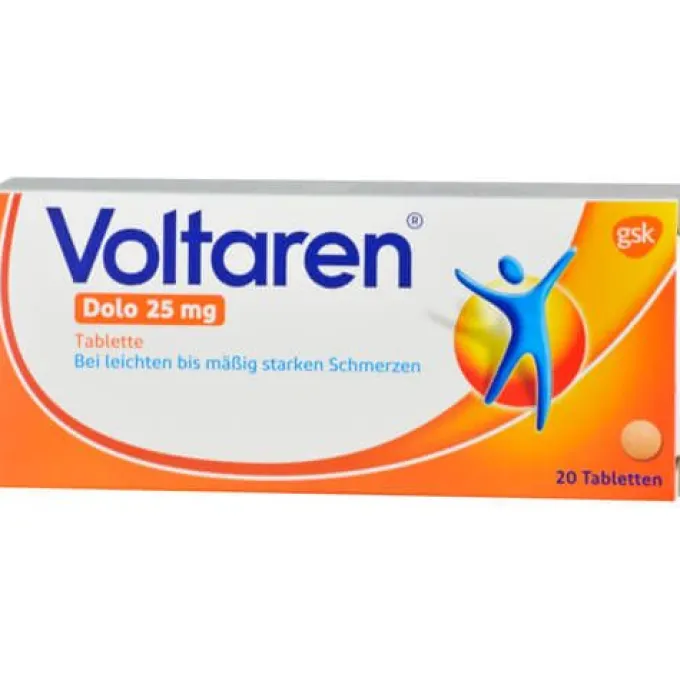 VOLTAREN Dolo 25 mg überzogene Tabletten 20 St