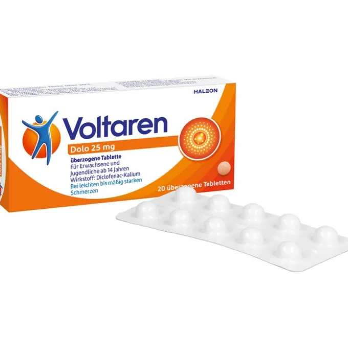 VOLTAREN Dolo 25 mg überzogene Tabletten 20 St