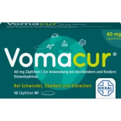 VOMACUR 40 Suppositorien 10 St