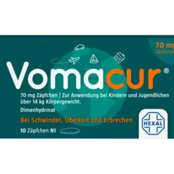 VOMACUR 70 Suppositorien 10 St