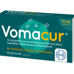 VOMACUR 70 Suppositorien 10 St