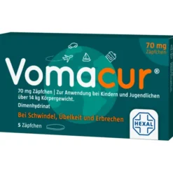 VOMACUR 70 Suppositorien 5 St