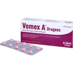 VOMEX A Dragees 50 mg überzogene Tabletten 20 St