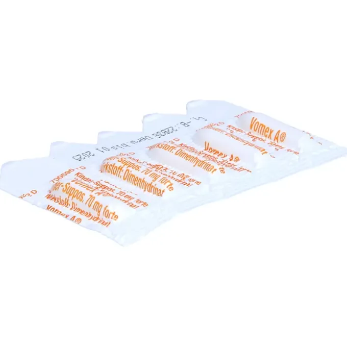 VOMEX A Kinder-Suppositorien 70 mg forte 10 St