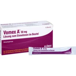 VOMEX A 50 mg Lsg.z.Einnehmen im Beutel 12 St