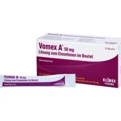 VOMEX A 50 mg Lsg.z.Einnehmen im Beutel 12 St
