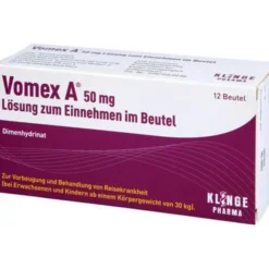 VOMEX A 50 mg Lsg.z.Einnehmen im Beutel 12 St