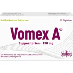 VOMEX A 150 mg Suppositorien 10 St