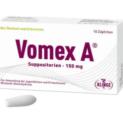 VOMEX A 150 mg Suppositorien 10 St