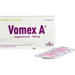 VOMEX A 150 mg Suppositorien 10 St
