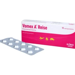 VOMEX A Reise 50 mg Sublingualtabletten 10 St