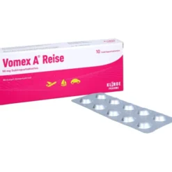 VOMEX A Reise 50 mg Sublingualtabletten 10 St