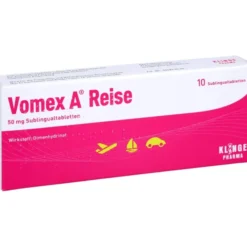 VOMEX A Reise 50 mg Sublingualtabletten 10 St