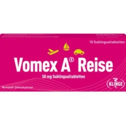 VOMEX A Reise 50 mg Sublingualtabletten 10 St
