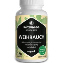 WEIHRAUCH 900 mg hochdosiert vegan Kapseln 120 Stück
