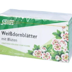 WEISSDORNBLÄTTER m.Blüten Arzneitee Bio Salus Fbtl 15 Stück