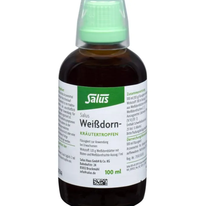 WEISSDORN KRÄUTERTROPFEN Salus 100 ml