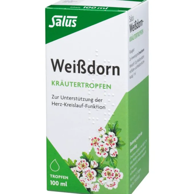 WEISSDORN KRÄUTERTROPFEN Salus 100 ml