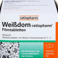 WEISSDORN-RATIOPHARM Filmtabletten 100 St
