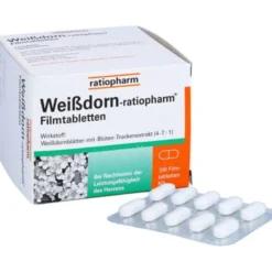 WEISSDORN-RATIOPHARM Filmtabletten 100 St