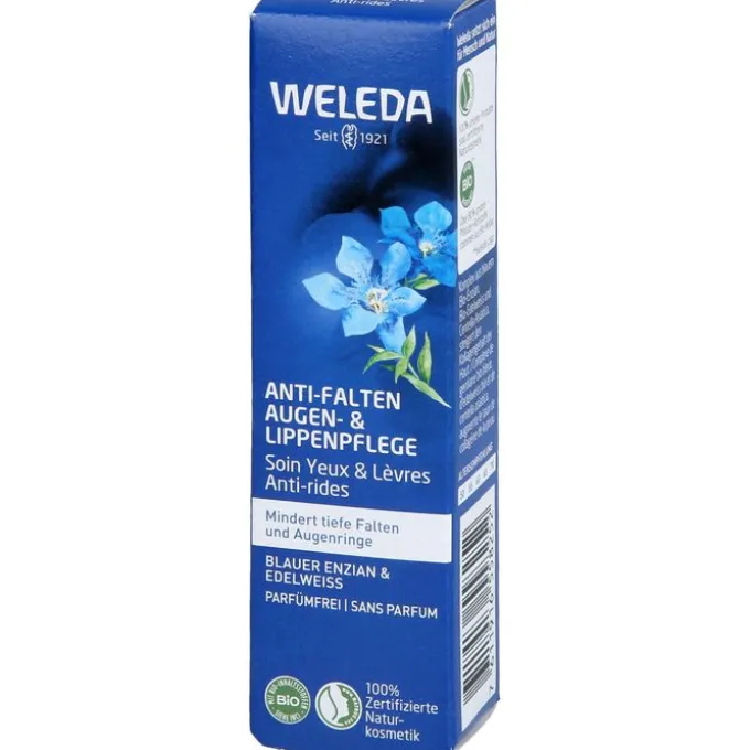 WELEDA Anti-Falten Aug.&Lippenpfl.bl.Enz.&Edelwei. 10 ml