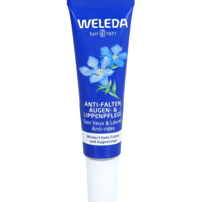 WELEDA Anti-Falten Aug.&Lippenpfl.bl.Enz.&Edelwei. 10 ml