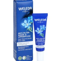 WELEDA Anti-Falten Aug.&Lippenpfl.bl.Enz.&Edelwei. 10 ml