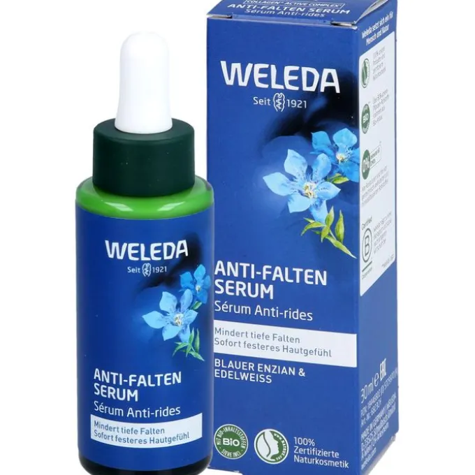 WELEDA Anti-Falten Serum blauer Enzian & Edelweiß 30 ml