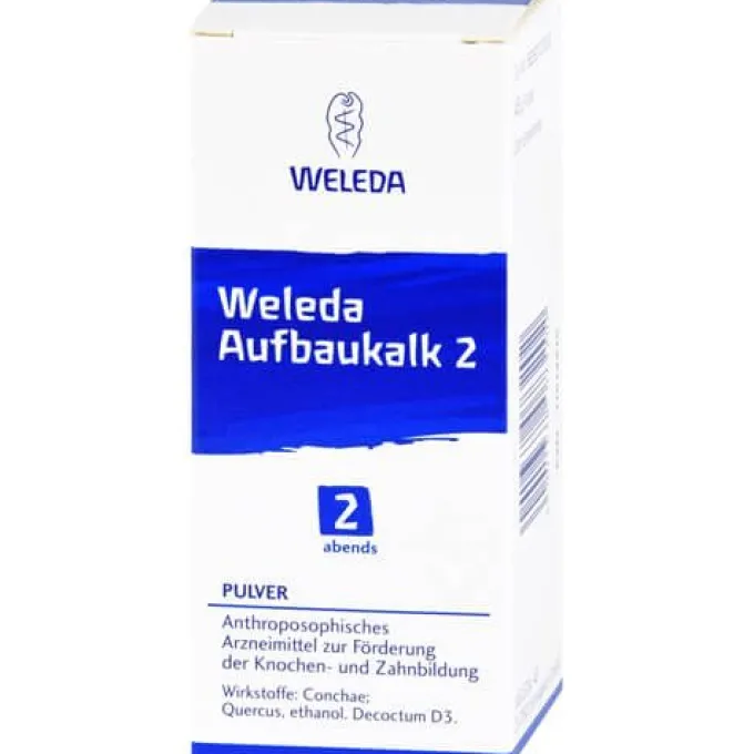 WELEDA Aufbaukalk 2 Pulver 45 g