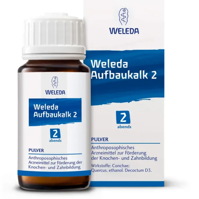 WELEDA Aufbaukalk 2 Pulver 45 g