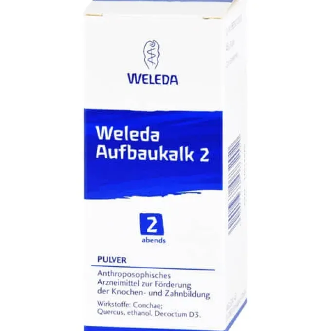 WELEDA Aufbaukalk 2 Pulver 45 g