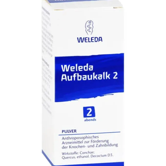 WELEDA Aufbaukalk 2 Pulver 45 g