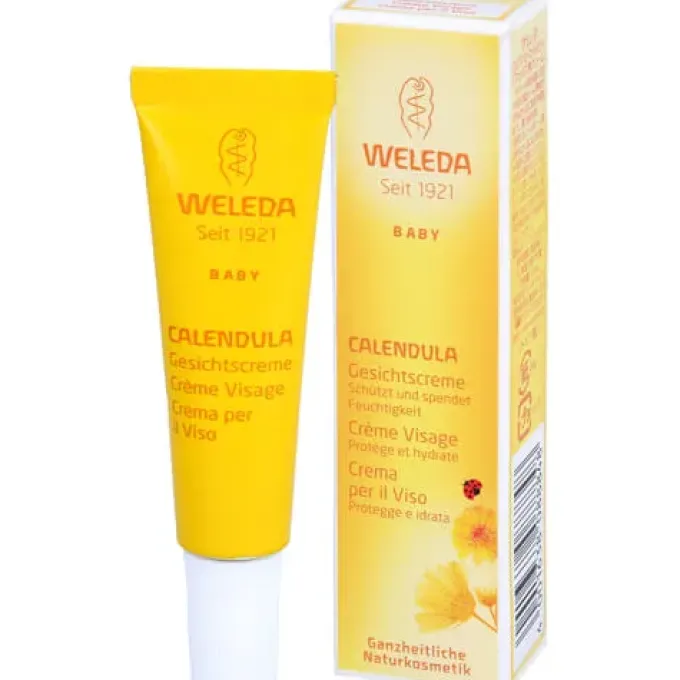 WELEDA baby Calendula Gesichtscreme 10 ml