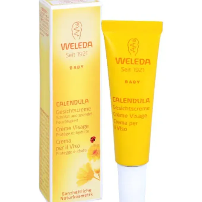 WELEDA baby Calendula Gesichtscreme 10 ml