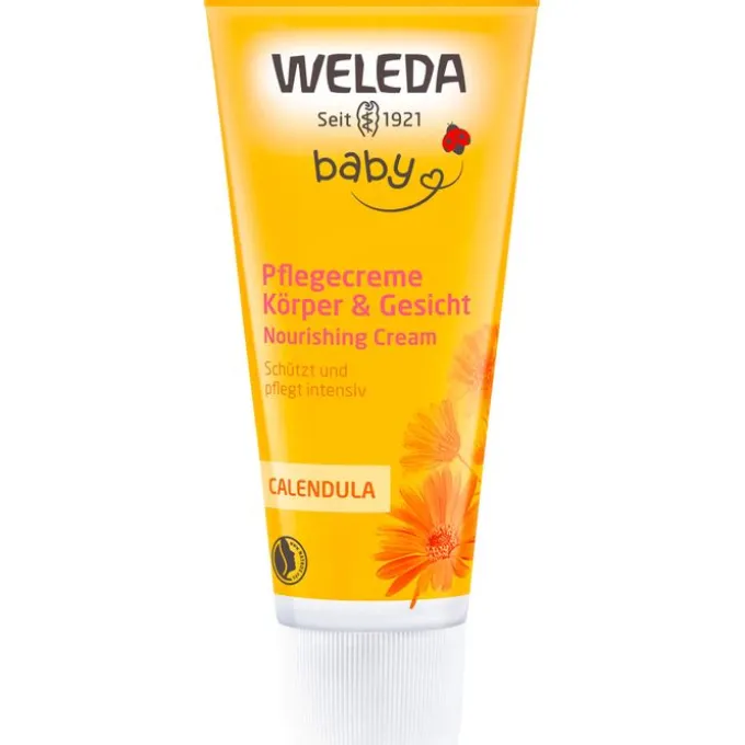 WELEDA baby Calendula Pflegecreme Körper & Gesicht 75 ml