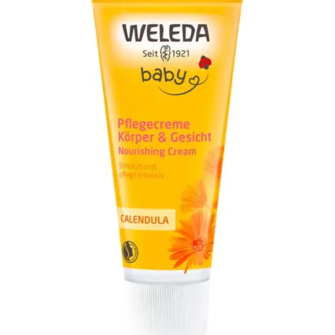 WELEDA baby Calendula Pflegecreme Körper & Gesicht 75 ml