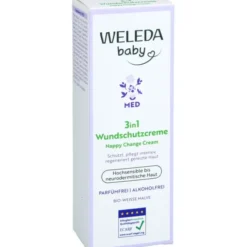 WELEDA baby 3in1 Wundschutzcreme weiße Malve 50 ml