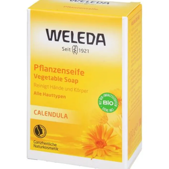 WELEDA Calendula Pflanzenseife 100 g