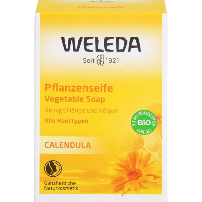 WELEDA Calendula Pflanzenseife 100 g
