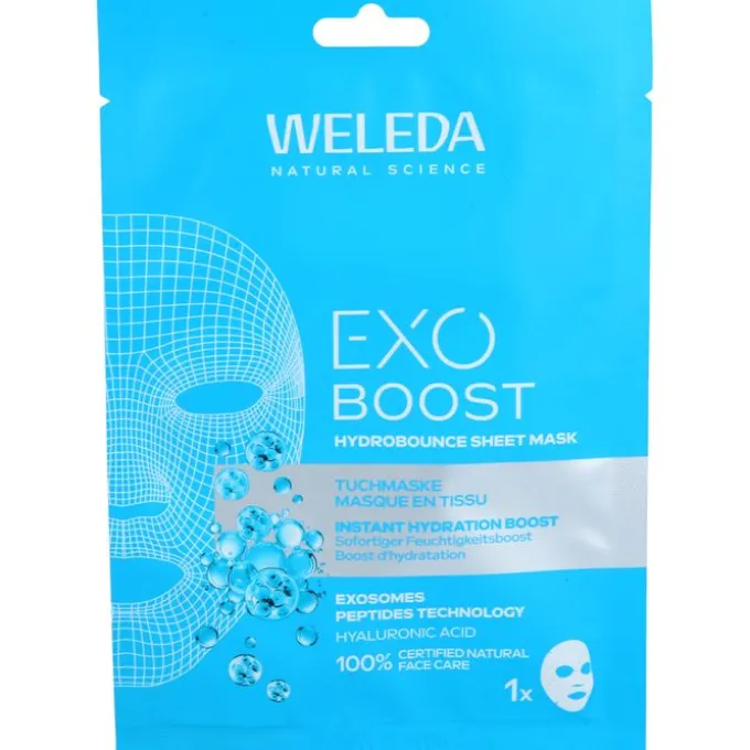 WELEDA Exo Boost Hydrobounce Tuchmaske Feuchtigk. 20 ml