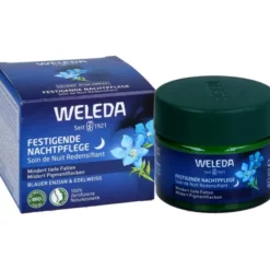 WELEDA festigende Nachtpflege blauer Enzian&Edelw. 40 ml