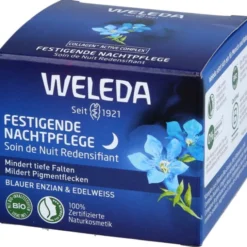 WELEDA festigende Nachtpflege blauer Enzian&Edelw. 40 ml
