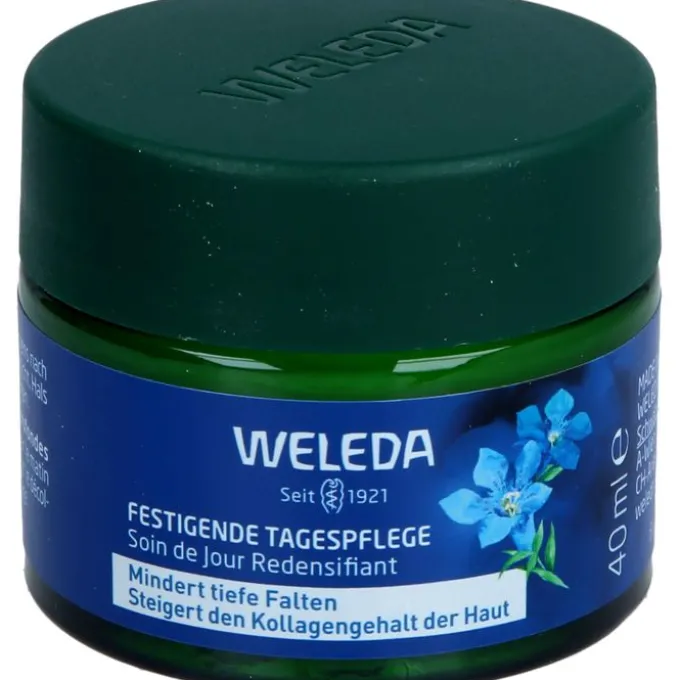 WELEDA festigende Tagespflege blauer Enzian&Edelw. 40 ml