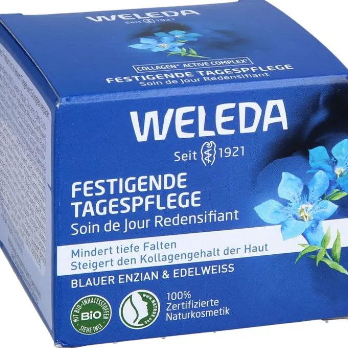 WELEDA festigende Tagespflege blauer Enzian&Edelw. 40 ml