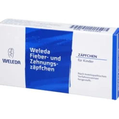 WELEDA Fieber- und Zahnungszäpfchen 10 St