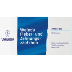 WELEDA Fieber- und Zahnungszäpfchen 10 St