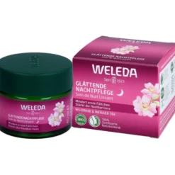 WELEDA glättende Nachtpflege Wildrose & weißer Tee 40 ml