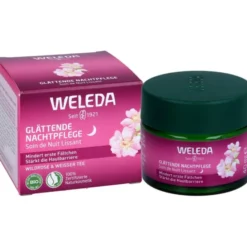 WELEDA glättende Nachtpflege Wildrose & weißer Tee 40 ml