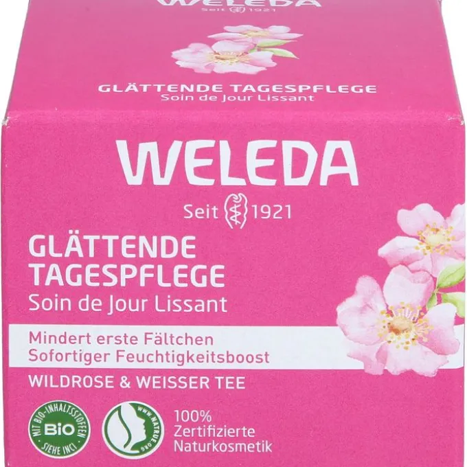 WELEDA glättende Tagespflege Wildrose & weißer Tee 40 ml