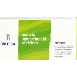 WELEDA Hämorrhoidal Zäpfchen 10 St